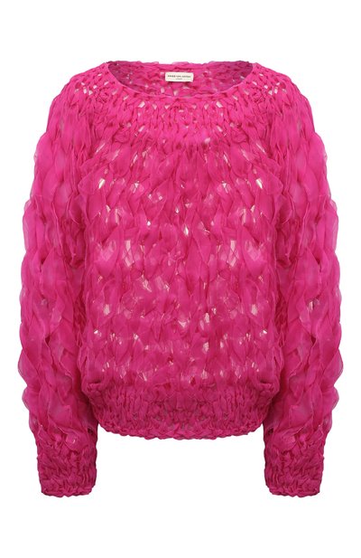 Женская шелковая блузка DRIES VAN NOTEN, арт. 221-011270-4710