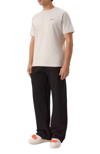 Хлопковая футболка OFF-WHITE, арт. 0MAA16MF26JER00M0, фото 2