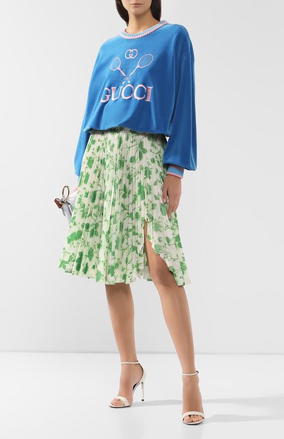 Хлопковый свитшот GUCCI, арт. 581085/XJBI0, фото 2