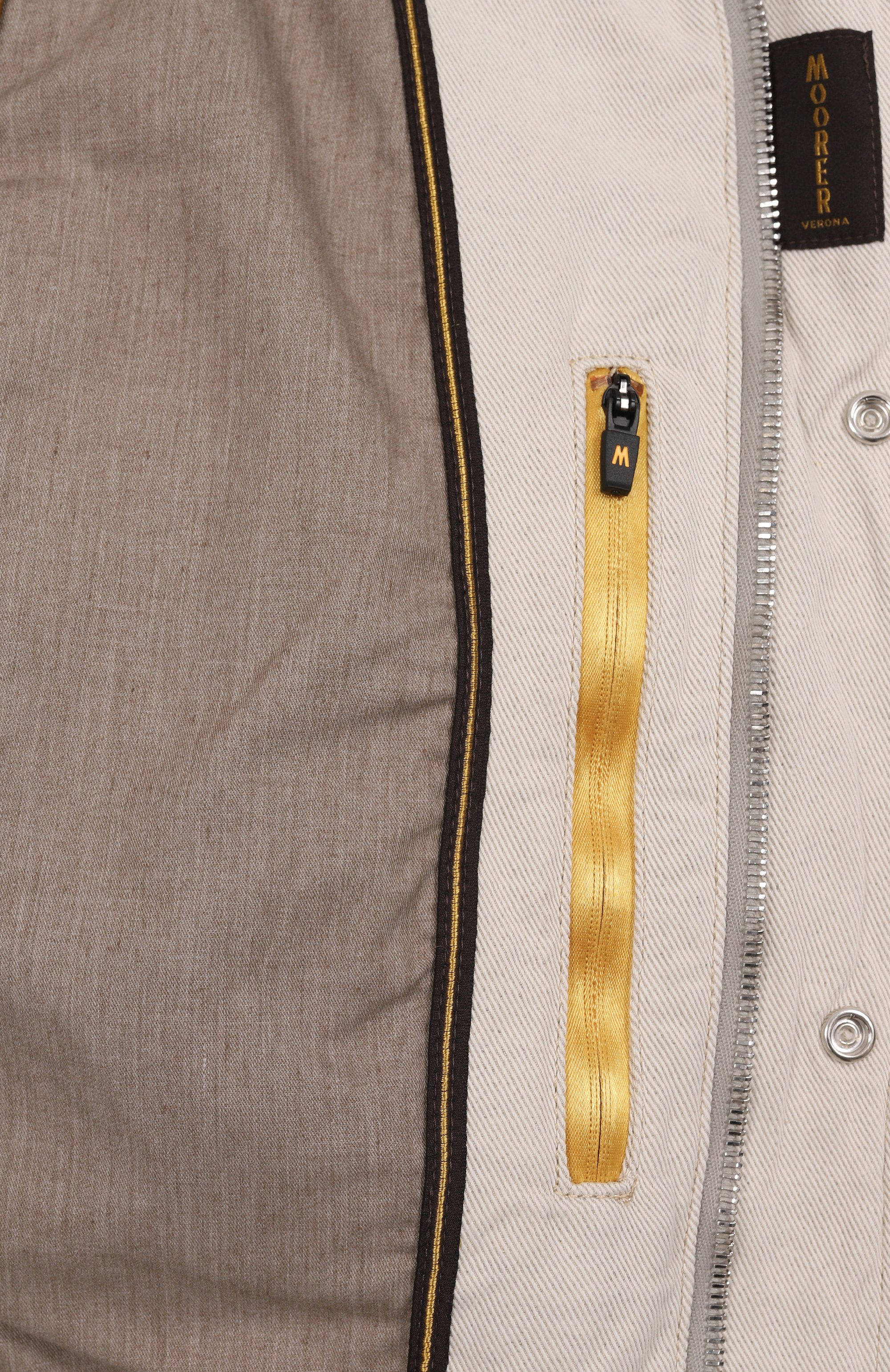 Куртка из хлопка и льна denver-25 MOORER, арт. DENVER-25, фото 7