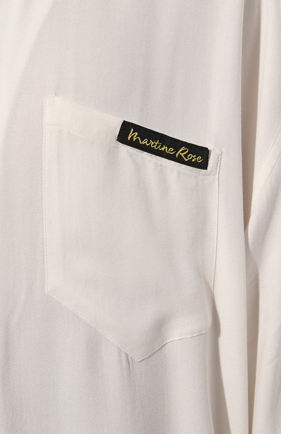 Рубашка из вискозы MARTINE ROSE, арт. MRSS24439A, фото 5