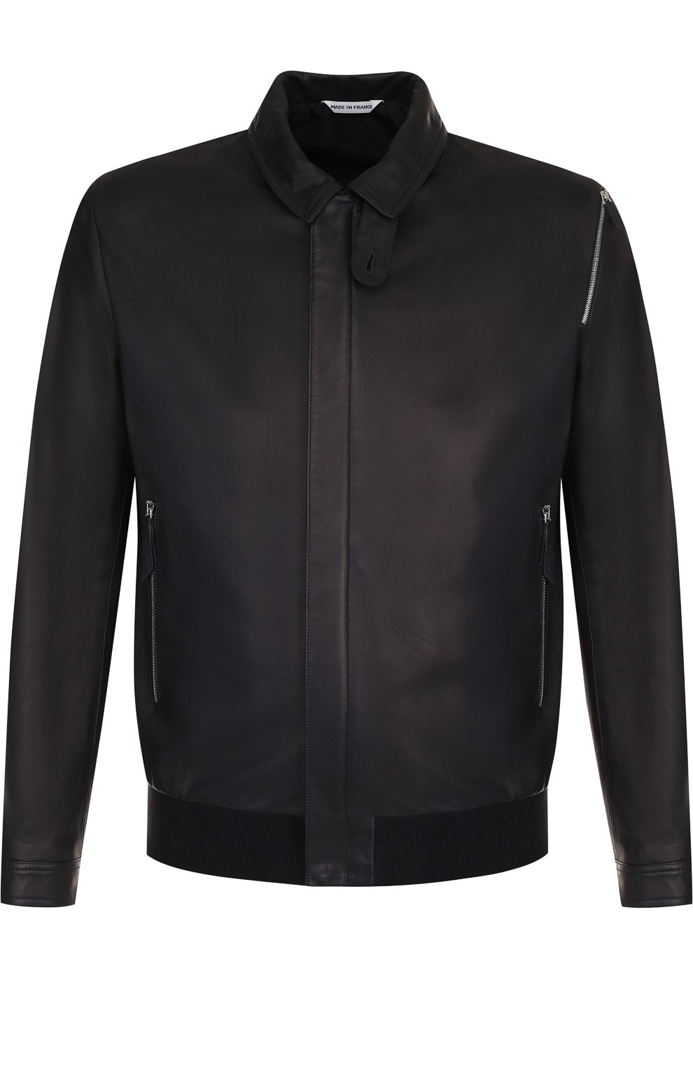 Кожаный бомбер с отложным воротником ANDREA CAMPAGNA, арт. 89900E1652600, фото 1
