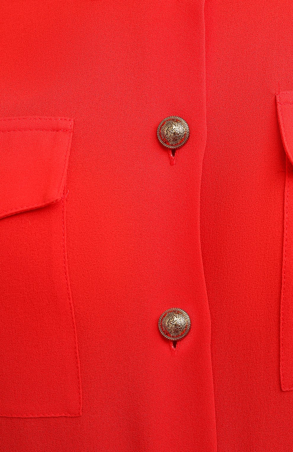 Шелковая рубашка BALMAIN, арт. UF12670/S037, фото 6