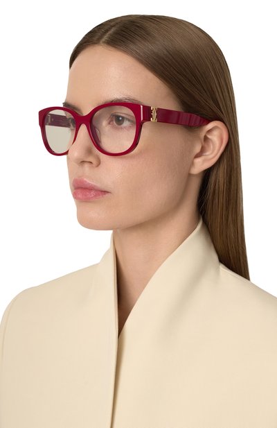 Оправа CARTIER бордового цвета по цене 68950 руб., арт. CT04520A 004, фото 2 Оправа CARTIER, арт. CT04520A 004, фото 2