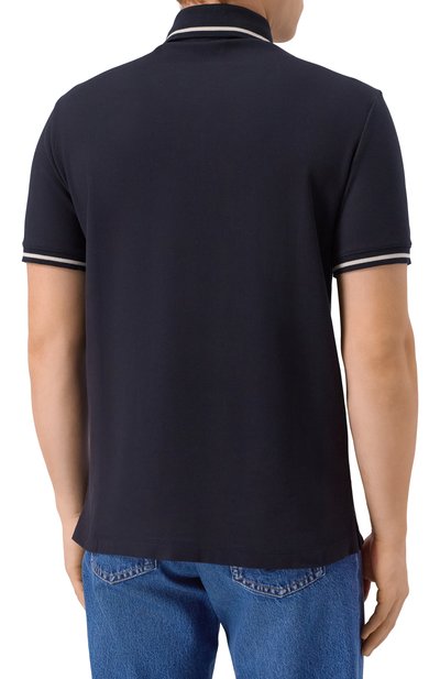 Хлопковое поло EMPORIO ARMANI, арт. EM003003/AF10497, фото 4