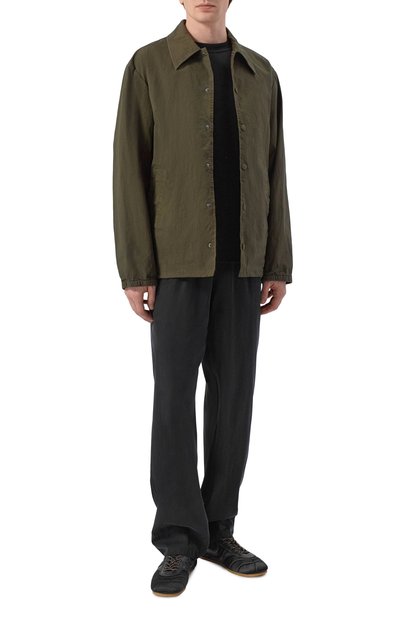 Хлопковая куртка-рубашка DRIES VAN NOTEN, арт. 020576/3321, фото 2