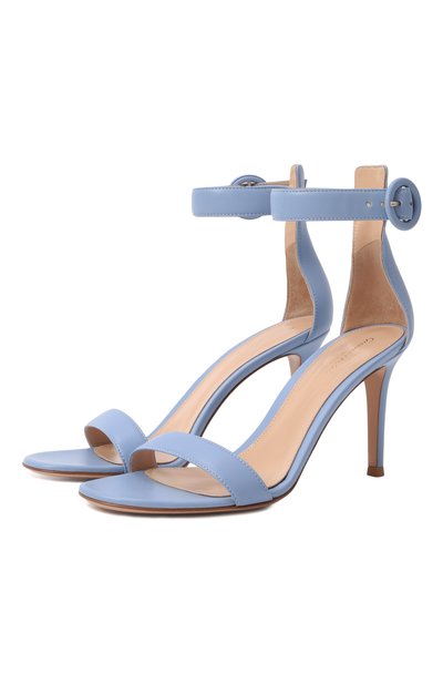 Женские кожаные босоножки portofino 85 GIANVITO ROSSI, арт. G60953.85RIC.NAPSKYY