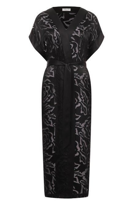 Женский халат из вискозы и шелка LUNA DI SETA, арт. VLST61132