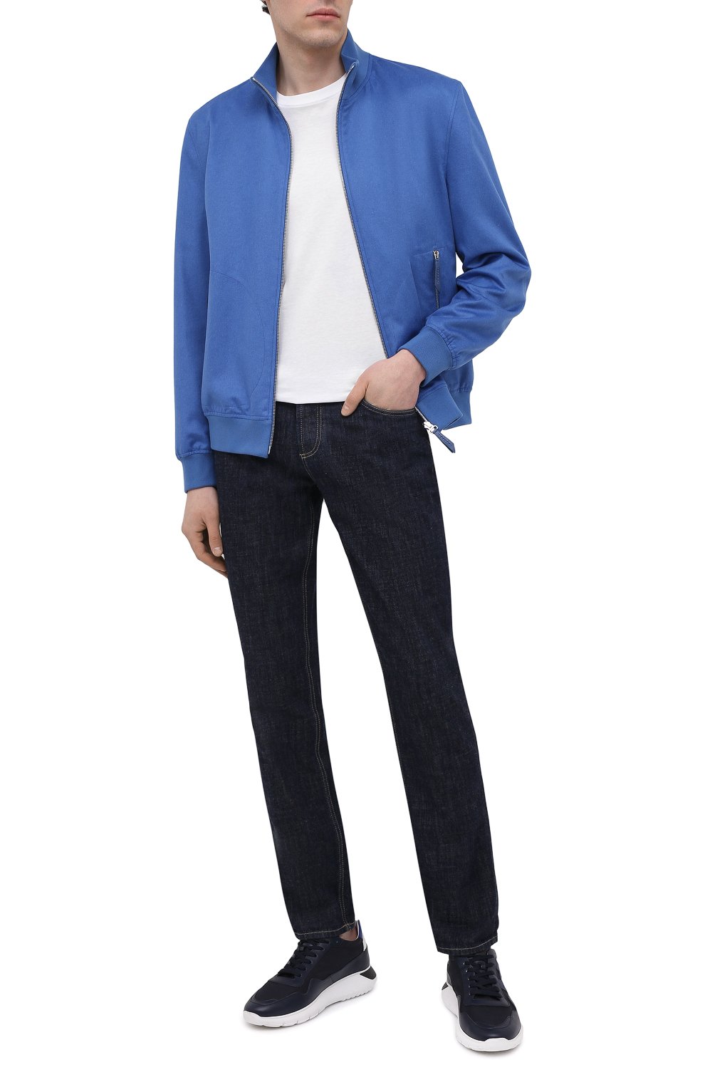 Комбинированные кроссовки HOGAN, арт. HXM3710AJ18PFR, фото 2