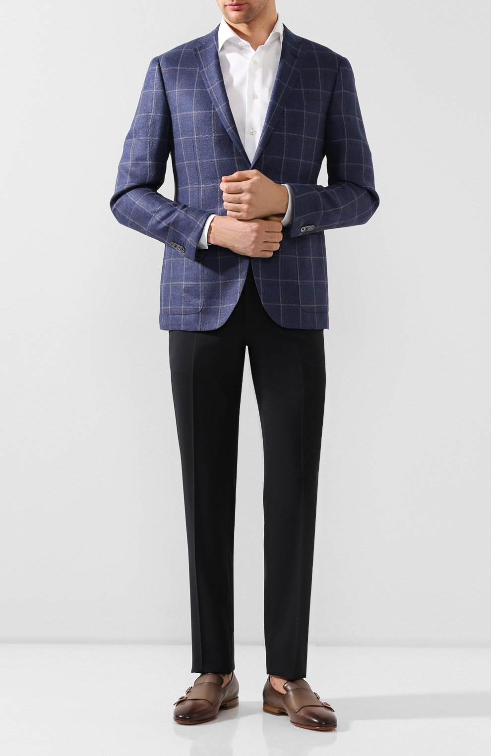 Кожаные монки SANTONI, арт. MCNC13907LA3SGTHE49, фото 2