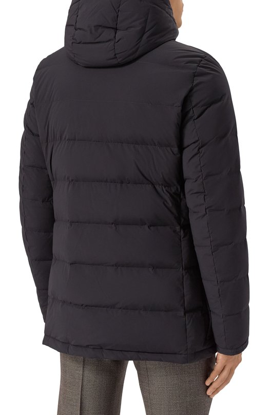 Пуховик Kiton UW2250V0440H07 Чёрный  UW2250V0440H07 Фото 4
