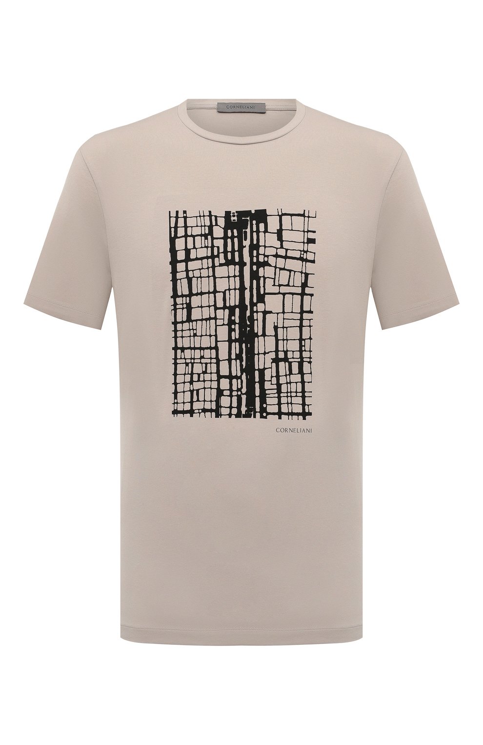Хлопковая футболка CORNELIANI, арт. 93G590-9325038, фото 1