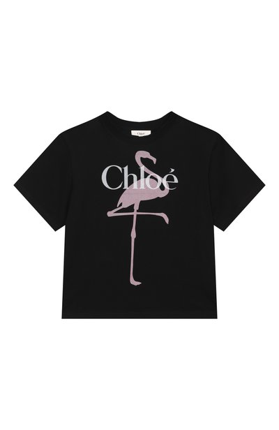 Хлопковая футболка CHLOÉ, арт. C21300
