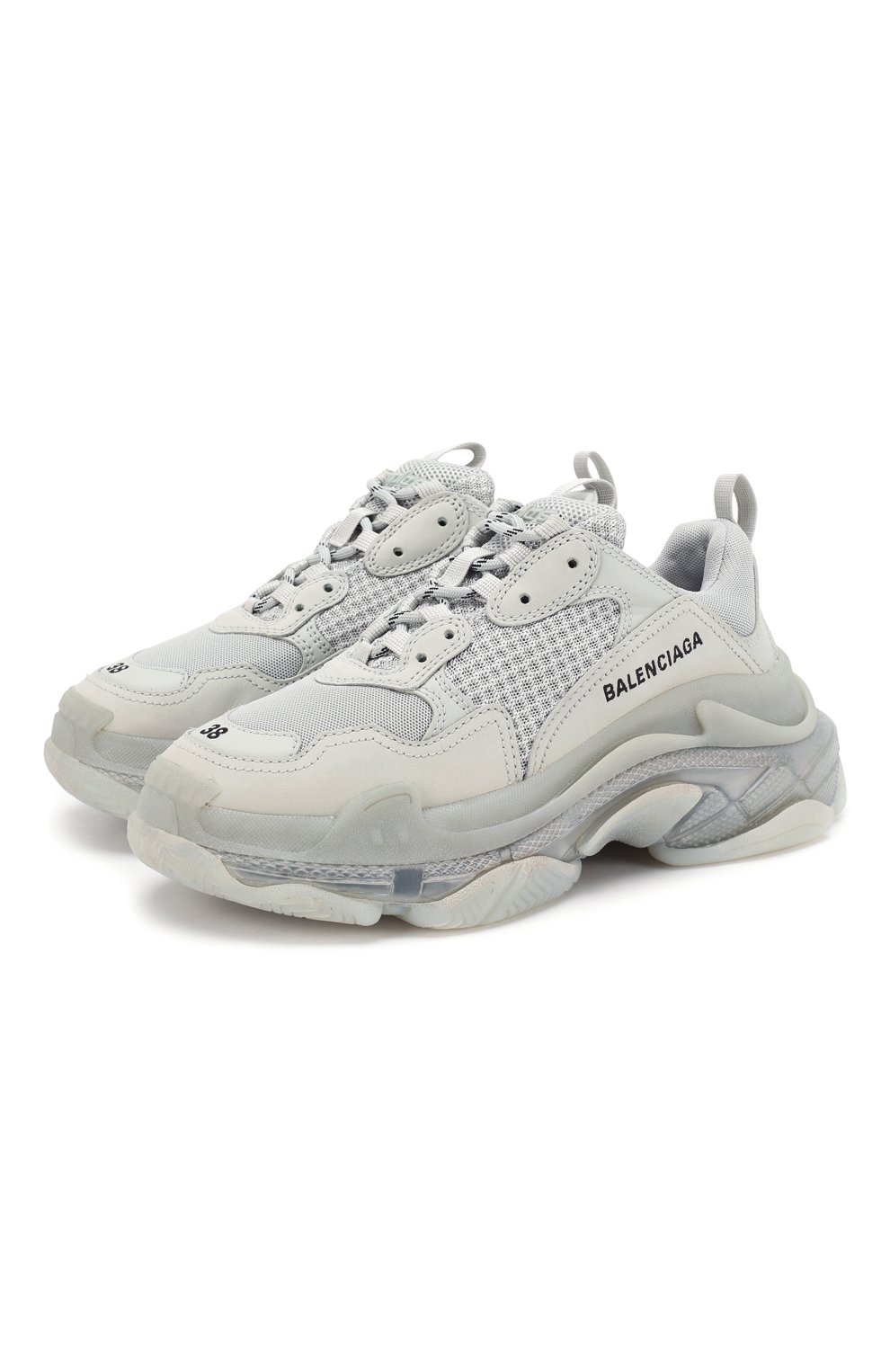 Комбинированные кроссовки triple s BALENCIAGA, арт. 544351/W0901, фото 1