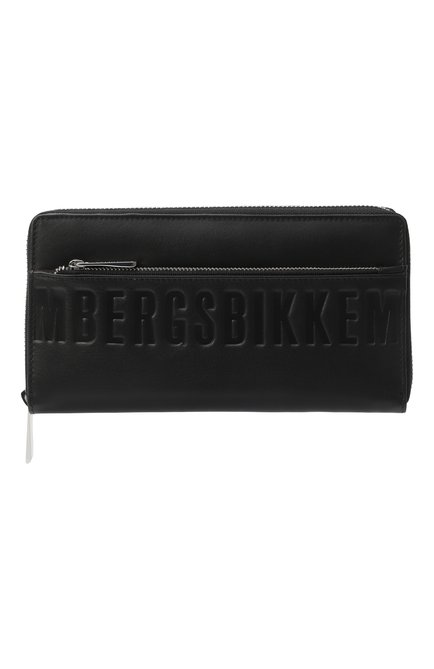 Мужской кожаное портмоне DIRK BIKKEMBERGS черного цвета, арт. BKMA00521M | Фото 1 (Нос: Не проставлено; Материал: Натуральная кожа; Материал сплава: Проставлено)