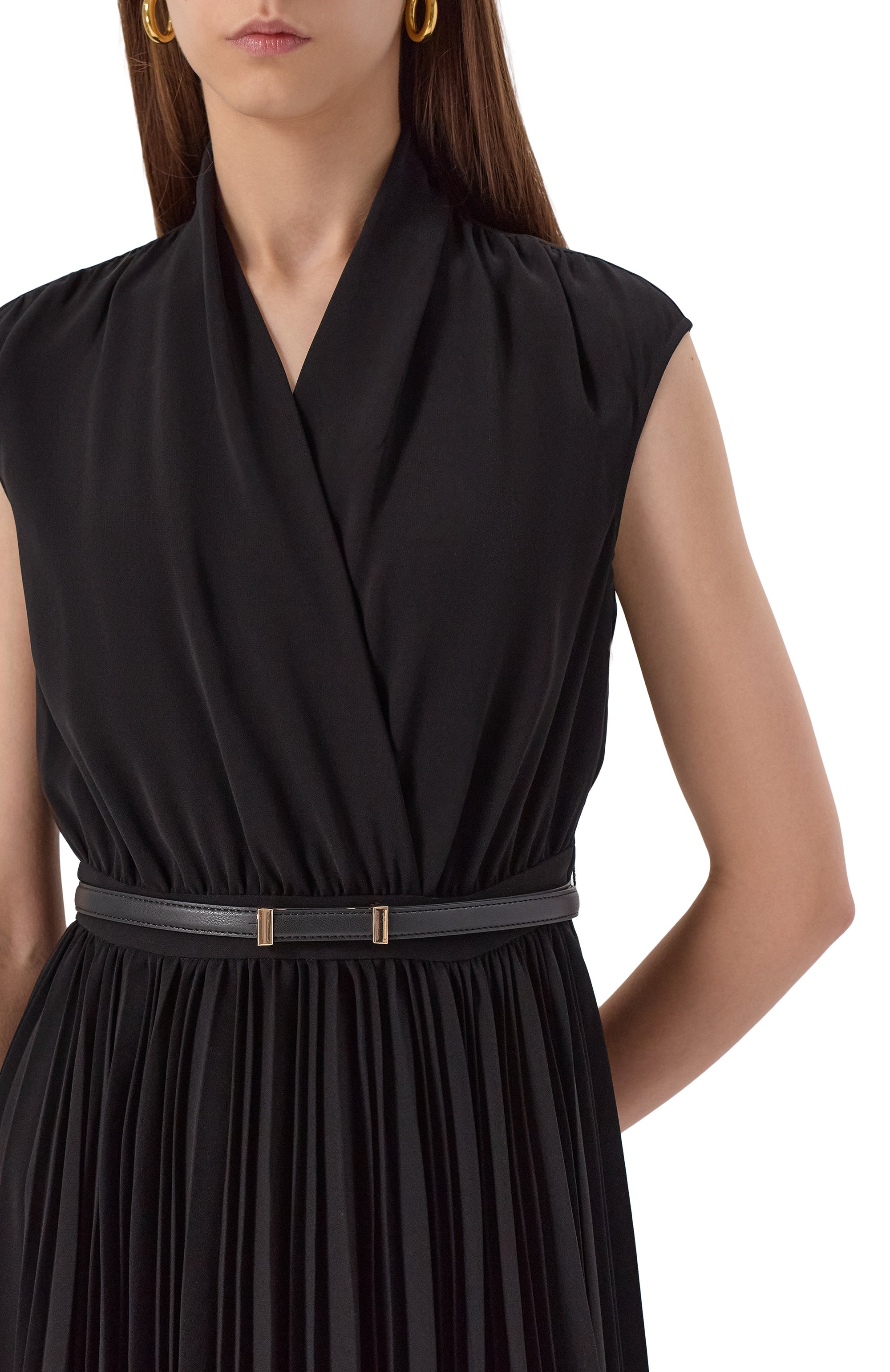 Платье MAX MARA STUDIO черного цвета по цене 92250 руб., арт. ALBIN0, фото 5 Платье MAX MARA STUDIO, арт. ALBIN0, фото 5