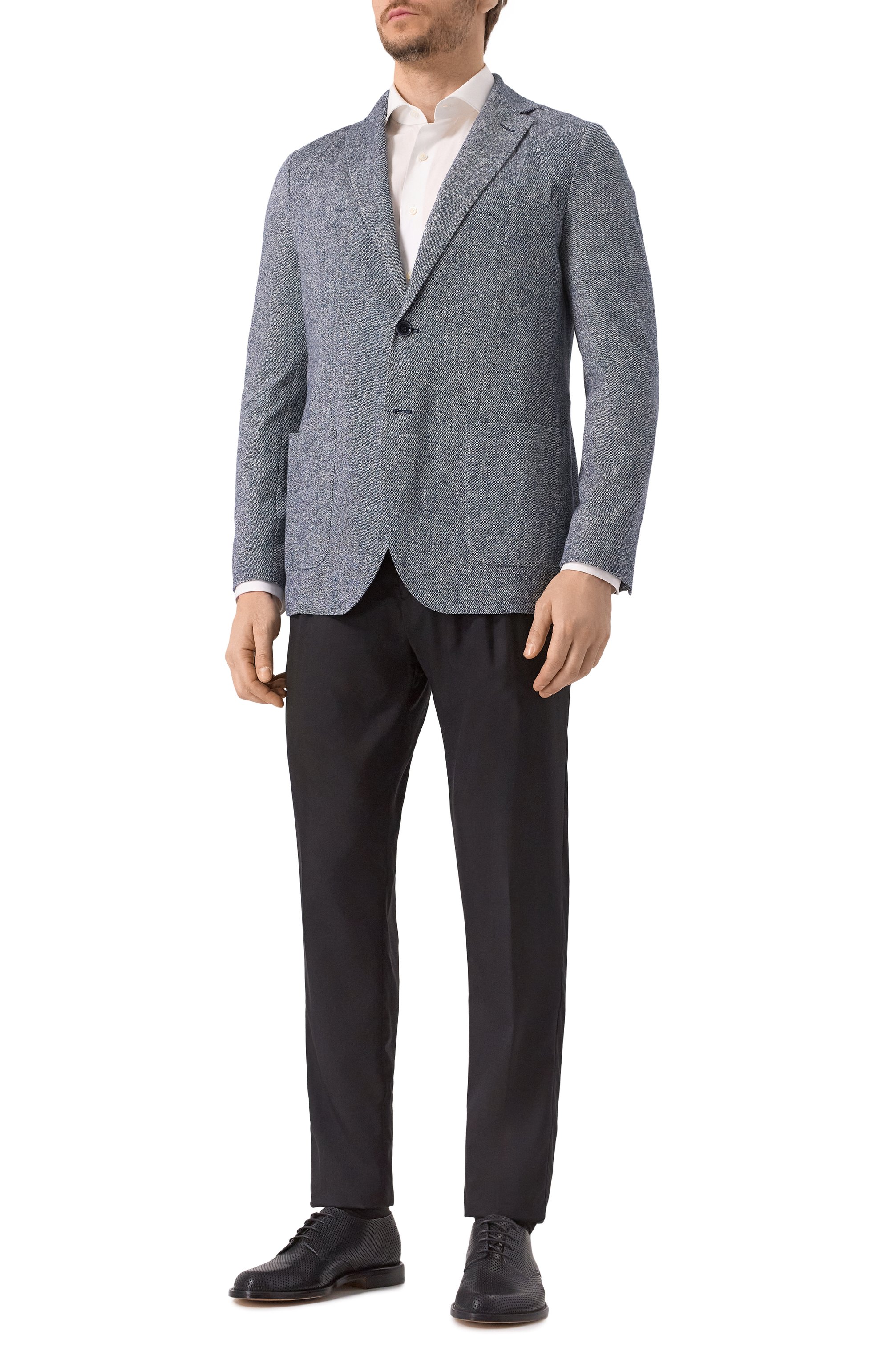 Хлопковый пиджак CIRCOLO 1901, арт. CN4810, фото 2