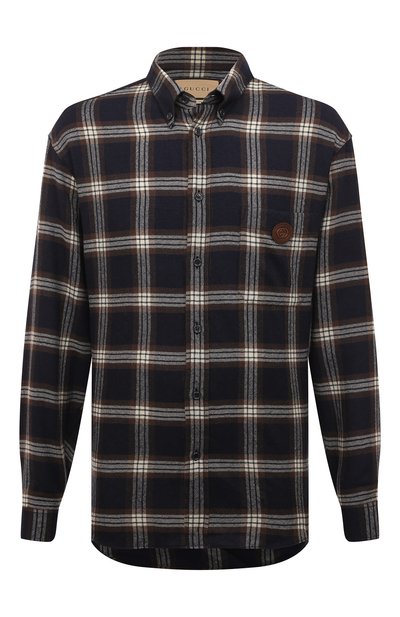 Шерстяная рубашка GUCCI, арт. 648854 Z8AMJ, фото 1