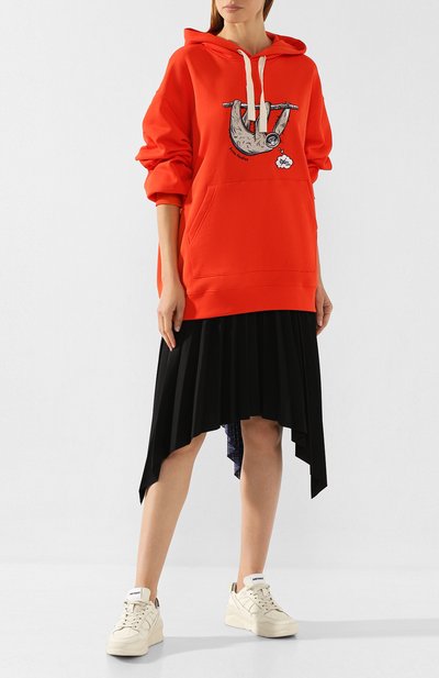 Хлопковое худи ACNE STUDIOS, арт. CI0026/W, фото 2