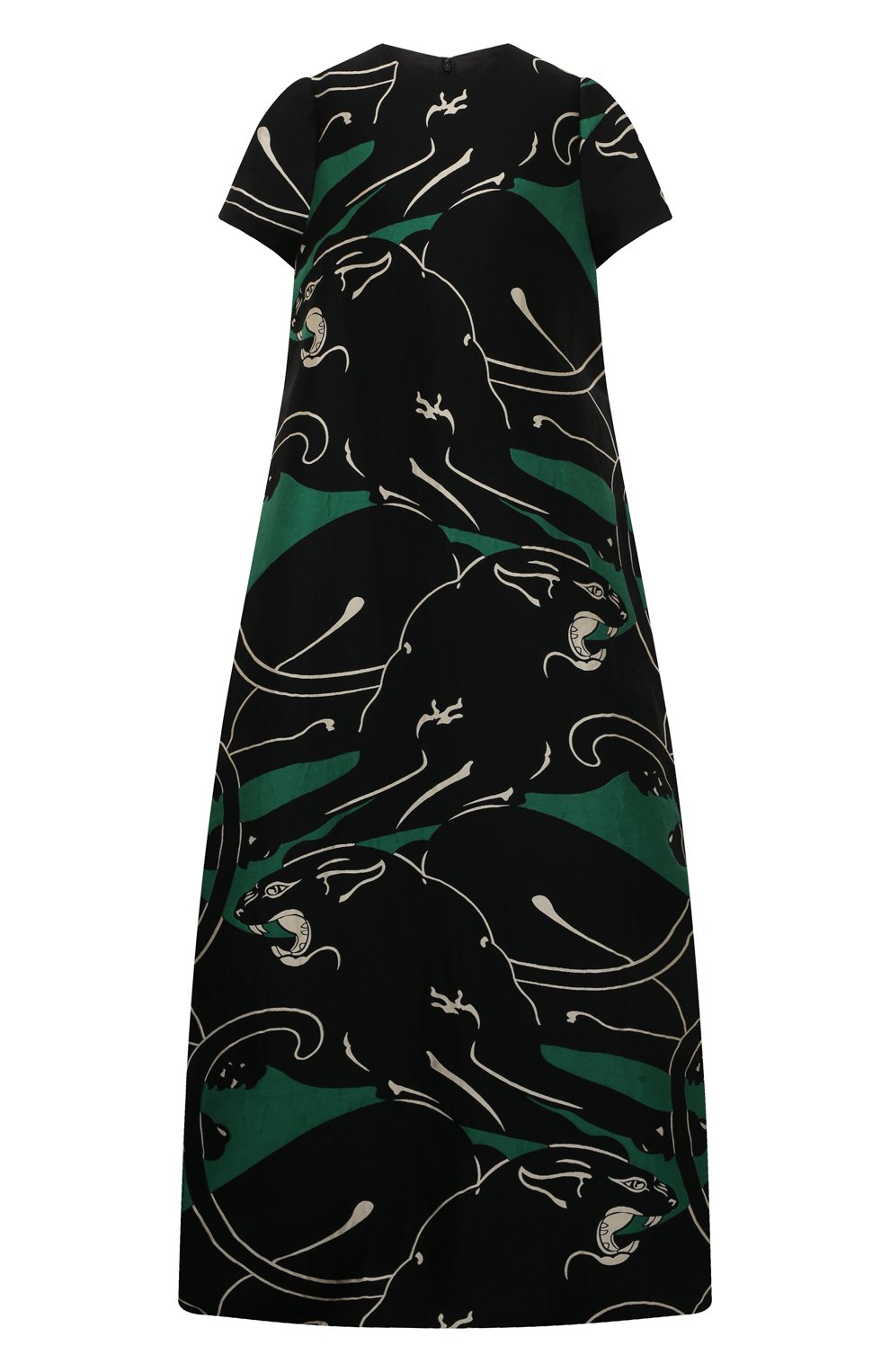 Платье VALENTINO зеленого цвета по цене 957500 руб., арт. NB2VD615/3AJ, фото 1 Платье VALENTINO, арт. NB2VD615/3AJ, фото 1