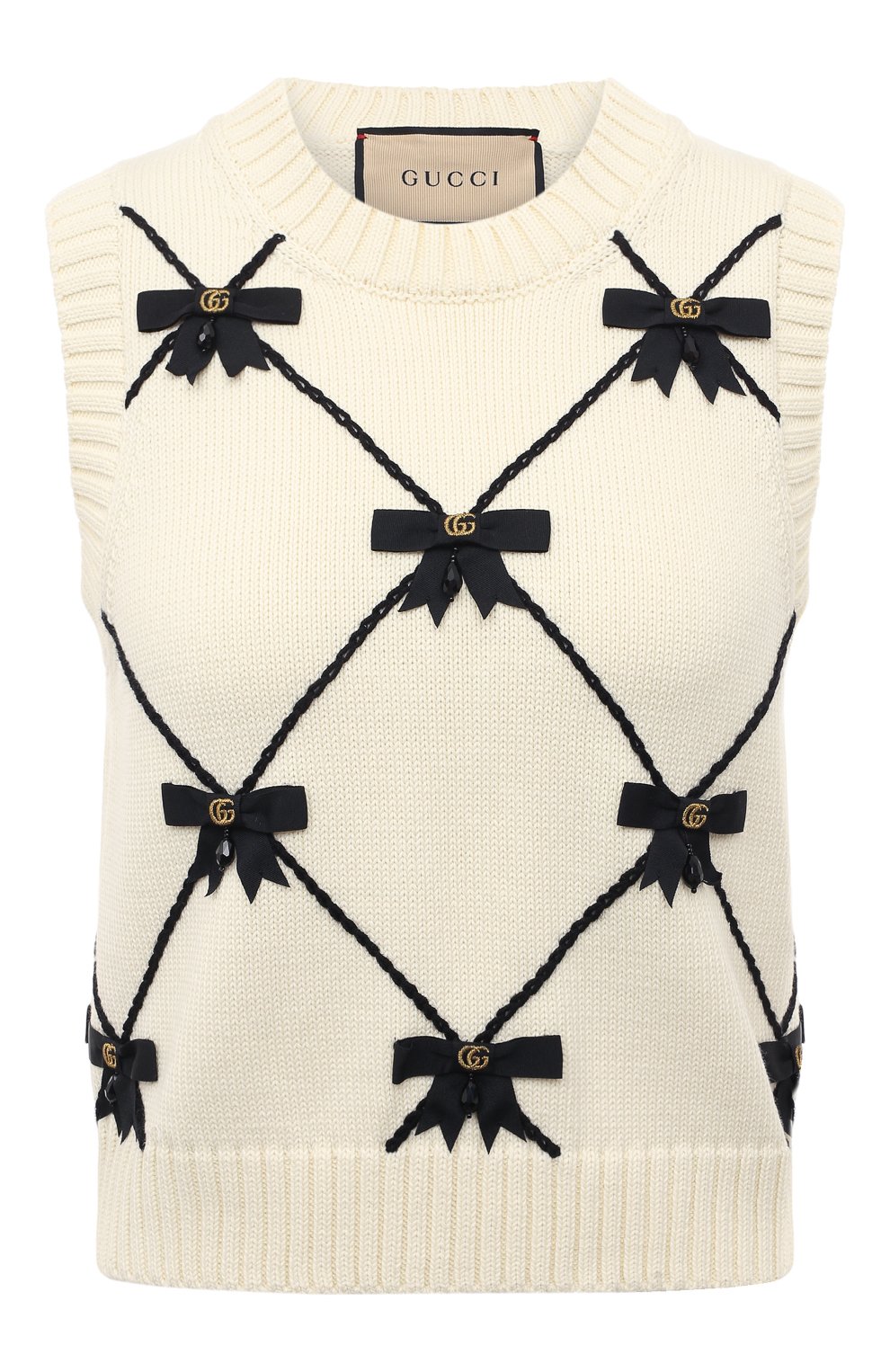 Хлопковый жилет GUCCI, арт. 657846 XKBUW, фото 1