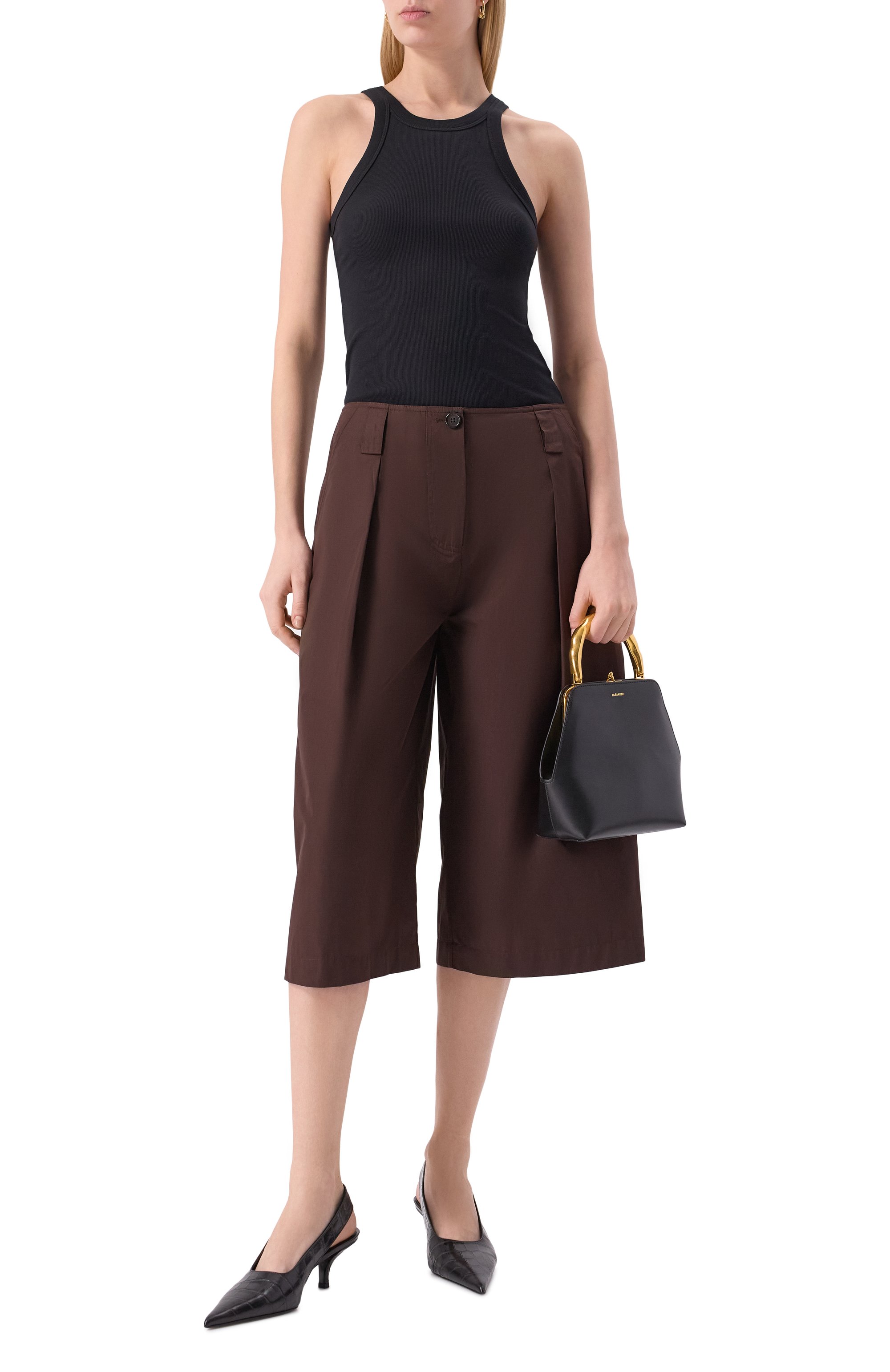 Хлопковая майка TOTEME, арт. 211-437-772, фото 2