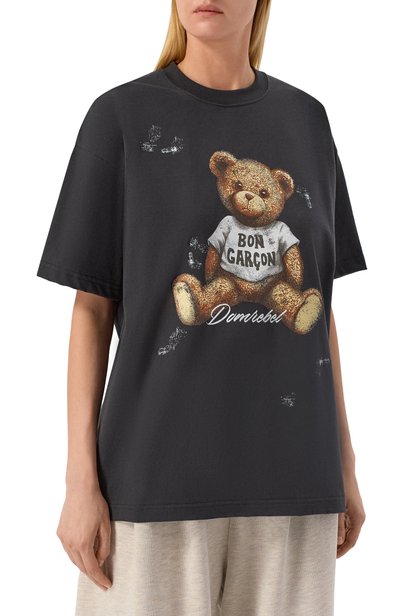 Хлопковая футболка DOMREBEL, арт. G00D BEAR/T-SHIRT, фото 3