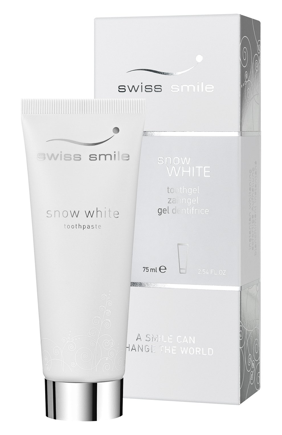 Отбеливающая зубная паста snow white (75ml) SWISS SMILE, арт. 7640131976022, фото 2