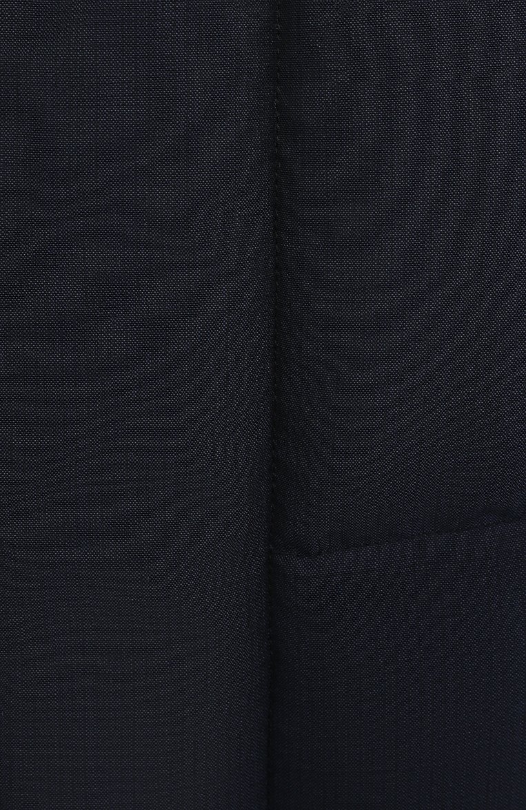 Мужской пуховый жилет ZEGNA синего цвета, арт. UWT97/W116 | Фото 5 (Материал подклада: Синтетический материал; Длина (верхняя одежда): Короткие; Материал утеплителя: Пух и перо; Материал внешний: Шерсть; Кросс-КТ: Пуховик, Куртка; Стили: Кэжуэл; Драгоценные камни: Проставлено; Материал сплава: Проставлено; Мужское Кросс-КТ: жилеты-объемные)