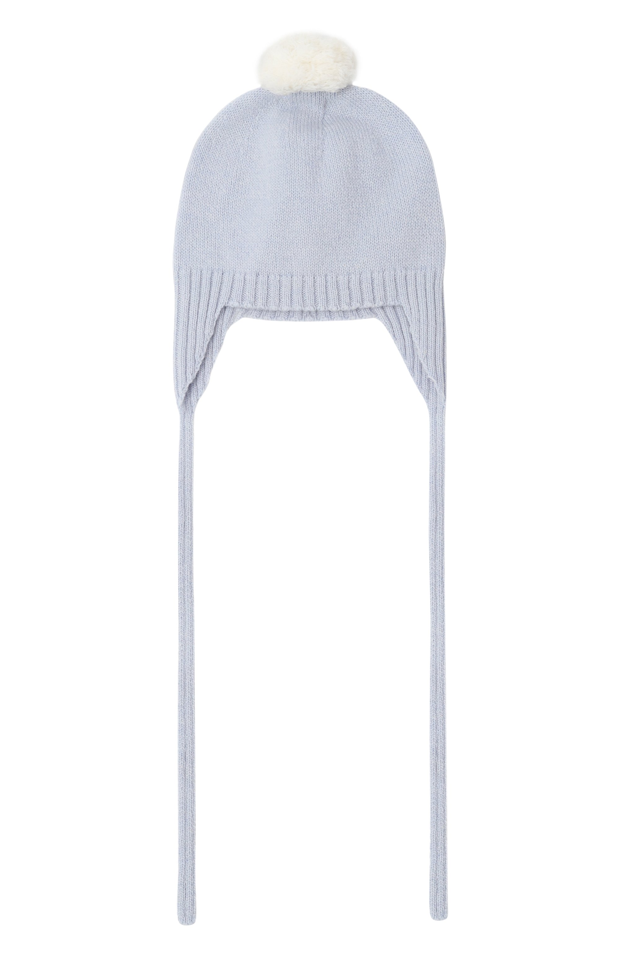 Шапка из шерсти и кашемира BABY T голубого цвета по цене 6680 руб., арт. 25AI064CUP, фото 1 Шапка из шерсти и кашемира BABY T, арт. 25AI064CUP, фото 1