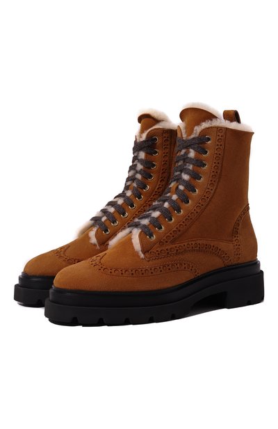 Замшевые ботинки SANTONI, арт. WTEI70236G0MASV1M40, фото 1