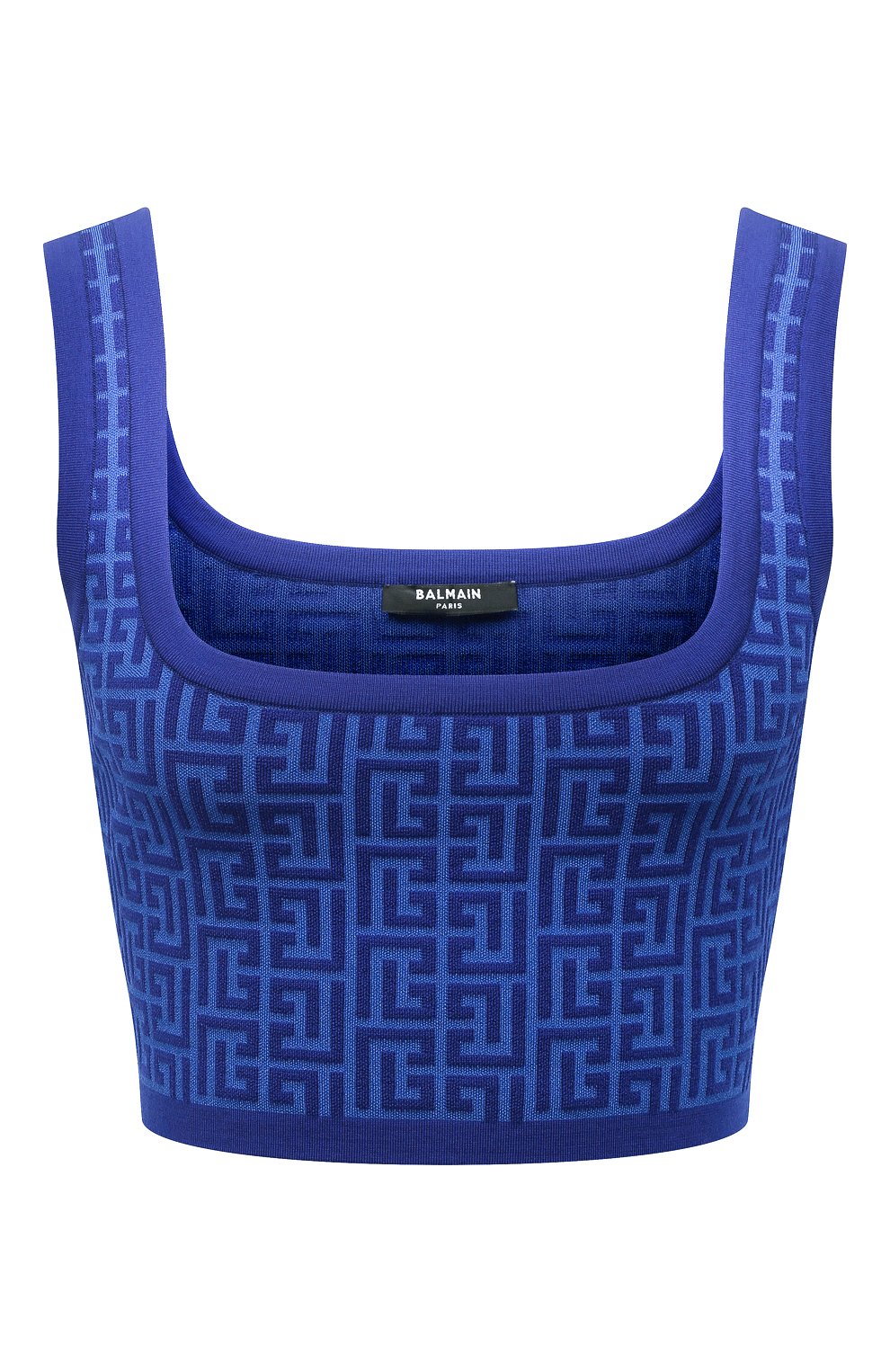 Бра-топ из шерсти и вискозы BALMAIN, арт. XF1AA035/KB02, фото 1