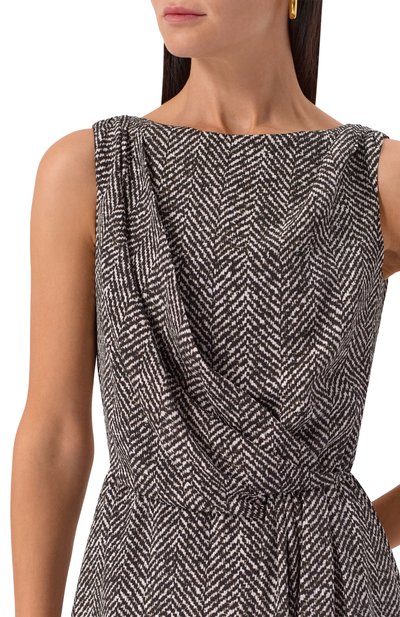 Шелковое платье DOLCE & GABBANA, арт. F6TWAT/FSA70, фото 5