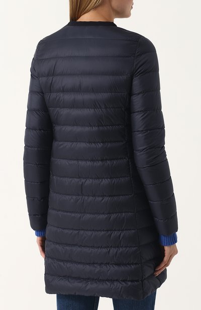 Стеганый пуховик на молнии с круглым вырезом MONCLER, арт. D1-093-49322-94-53048, фото 4