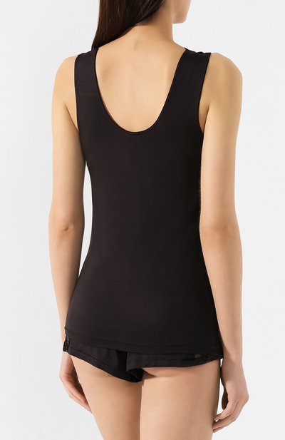 Майка ZIMMERLI черного цвета по цене 18300 руб., арт. 762-3020, фото 4 Майка ZIMMERLI, арт. 762-3020, фото 4