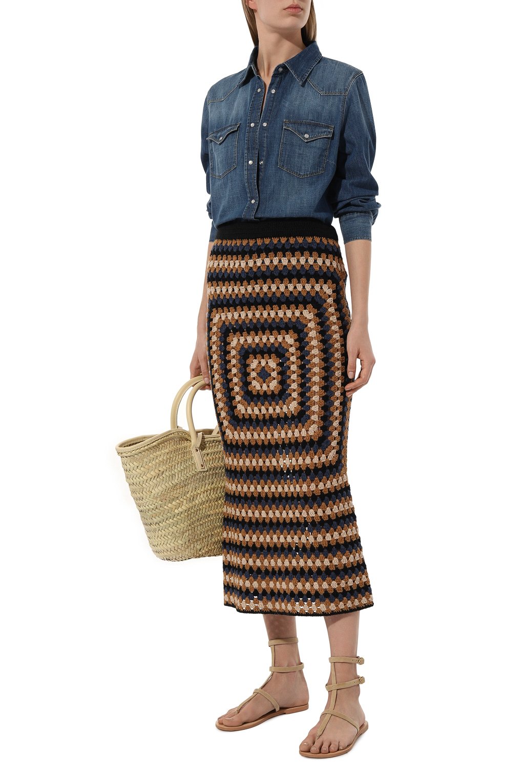 Хлопковая юбка ADDICTED, арт. AC2524, фото 2