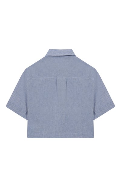 Льняная рубашка BRUNELLO CUCINELLI, арт. BH547S024B, фото 2