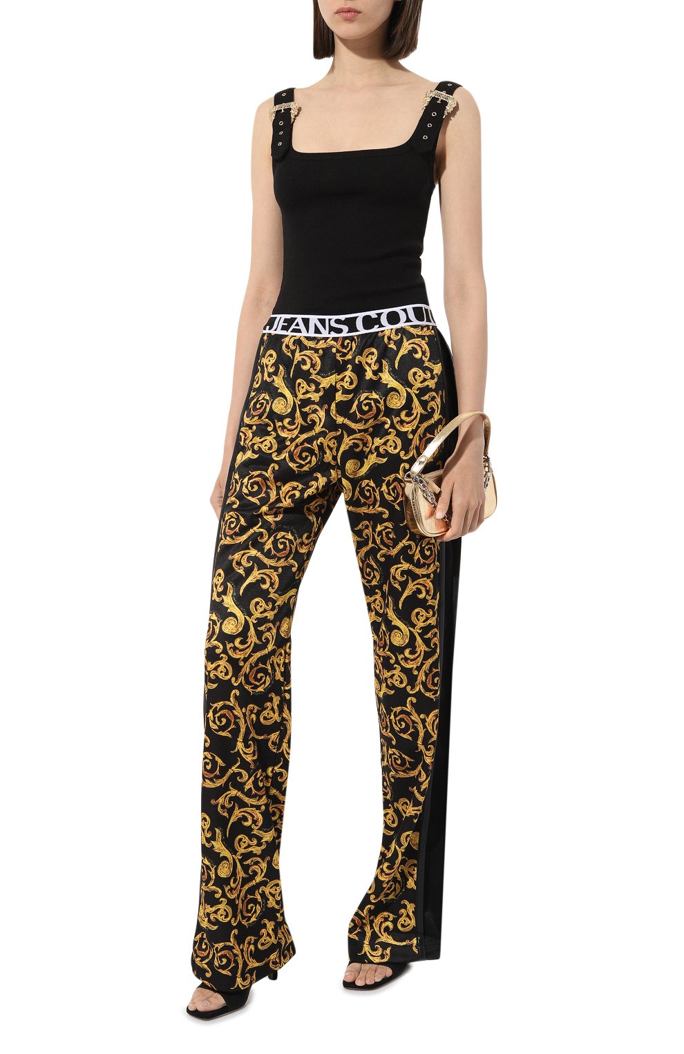 Хлопковая майка VERSACE JEANS COUTURE, арт. 74HAM619/J0004, фото 2