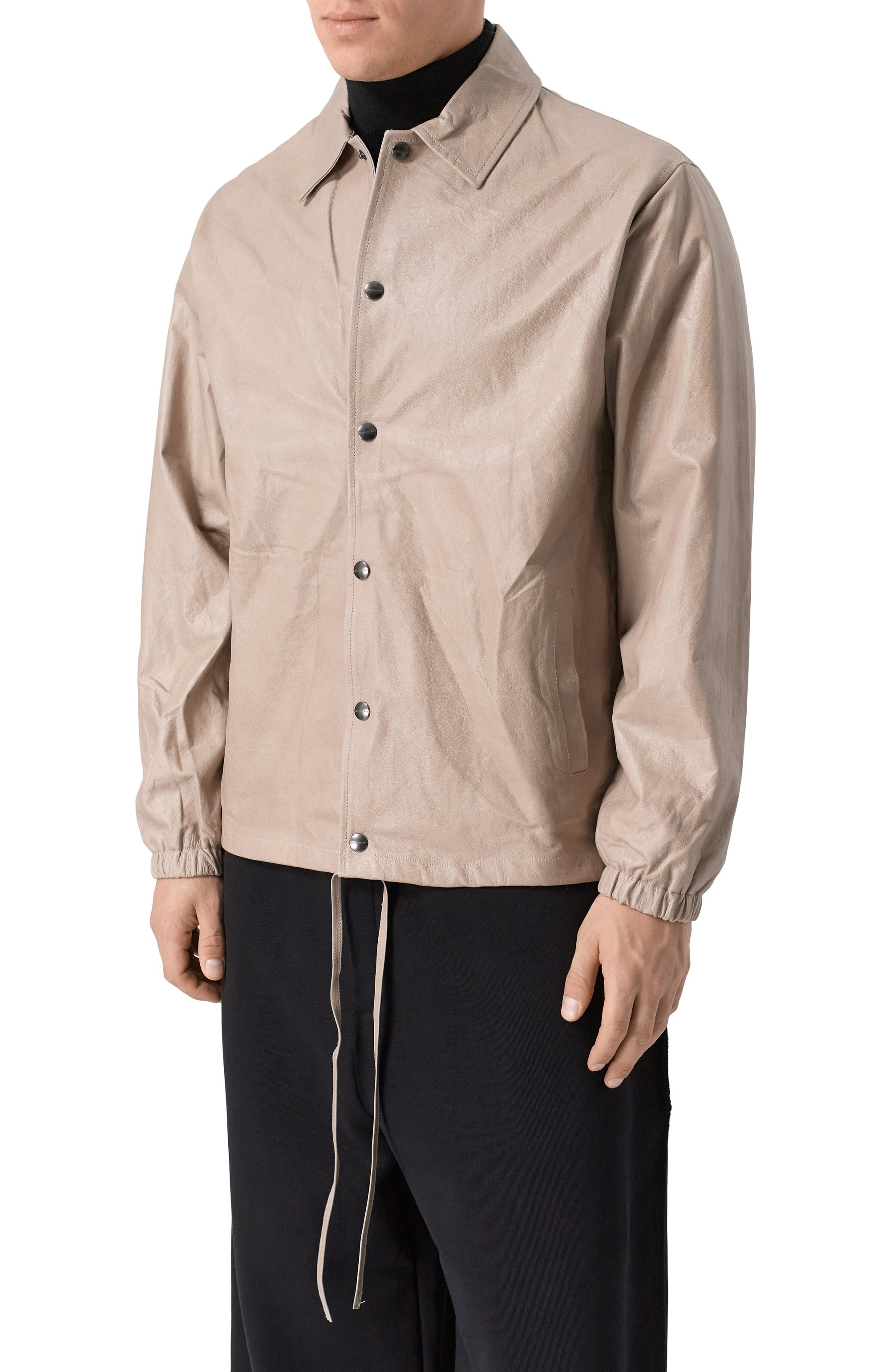 Кожаная курт ка-рубашка GIORGIO BRATO, арт. GU26S24003WRTM, фото 3