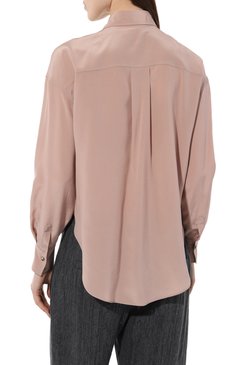 Шелковая блузка BRUNELLO CUCINELLI, арт. MP993MU406, фото 4