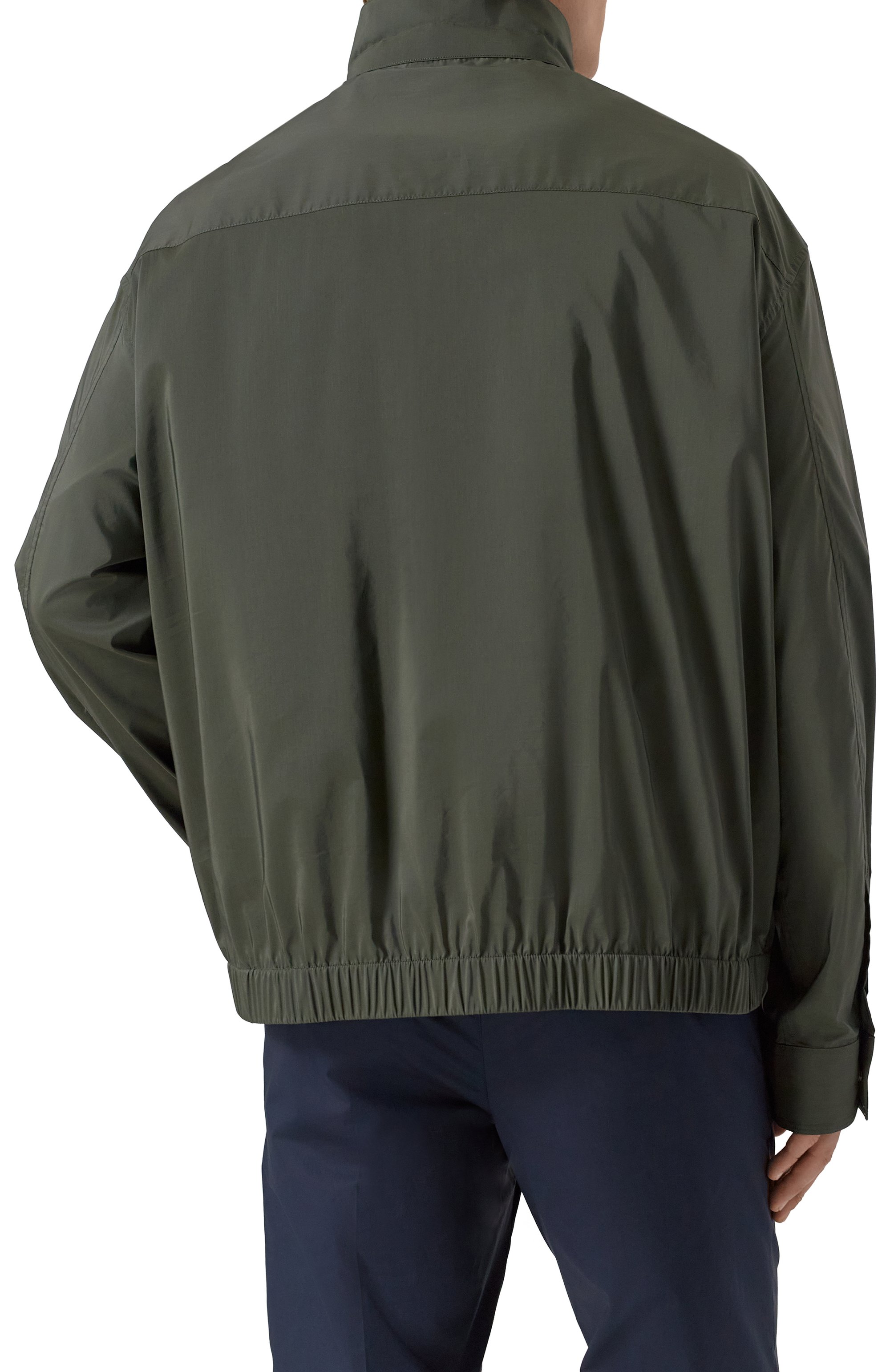 Анорак ZILLI темно-зеленого цвета по цене 117500 руб., арт. SP0S02M012492001U, фото 4 Анорак ZILLI, арт. SP0S02M012492001U, фото 4