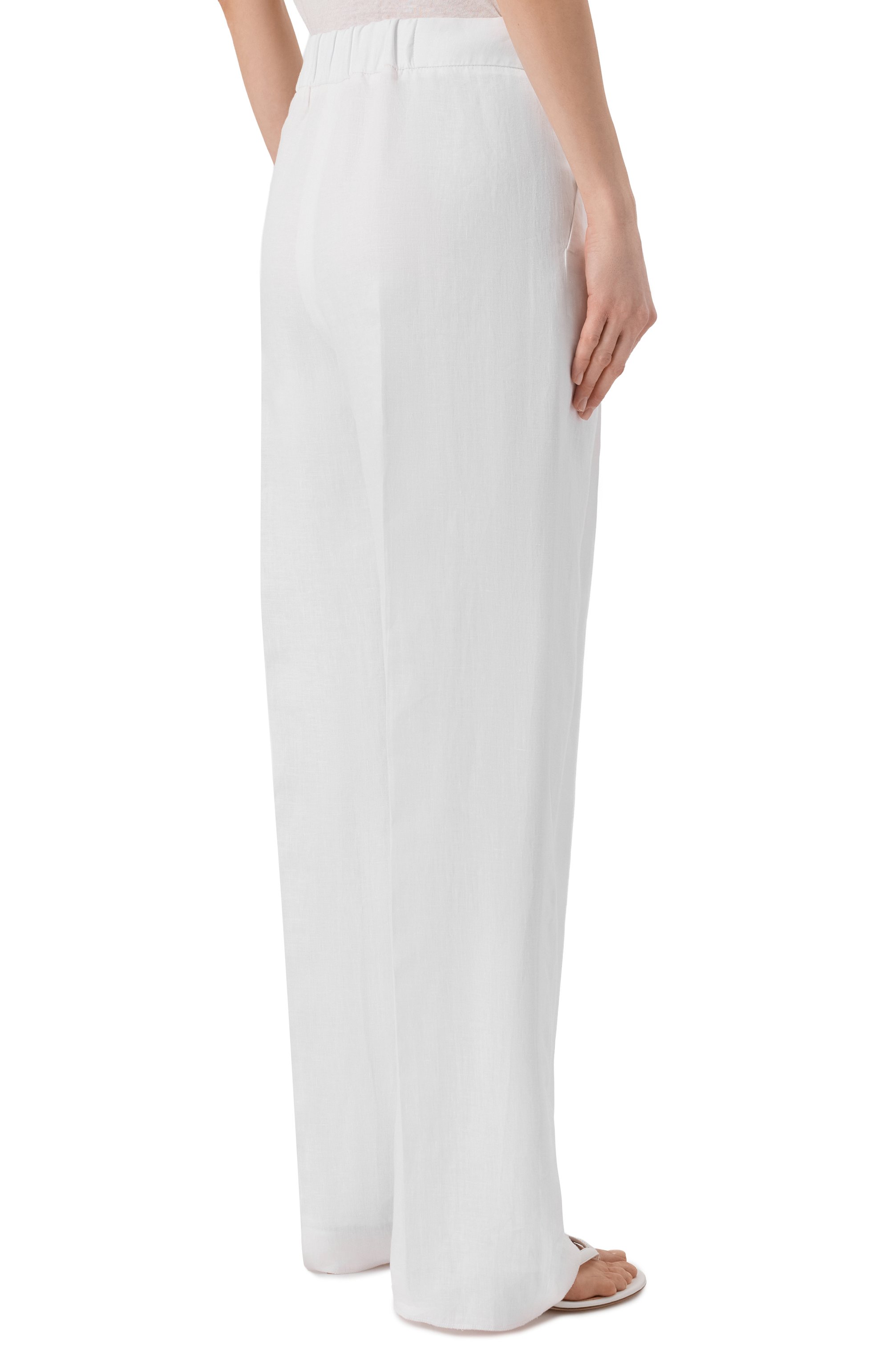 Льняные брюки AGNONA, арт. T71008E/U3049E, фото 4