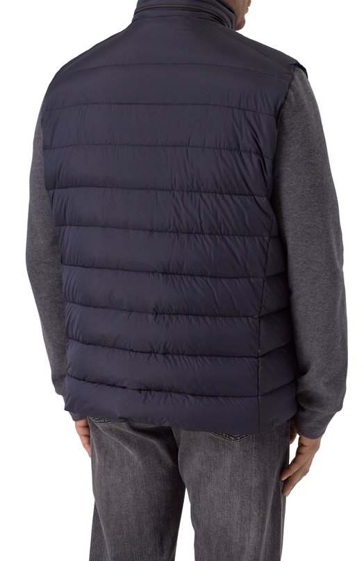 Пуховый жилет Morfeo-S3C Moorer M0RFE0-S3C_66-68 Синий  M0RFE0-S3C_66-68 Фото 4