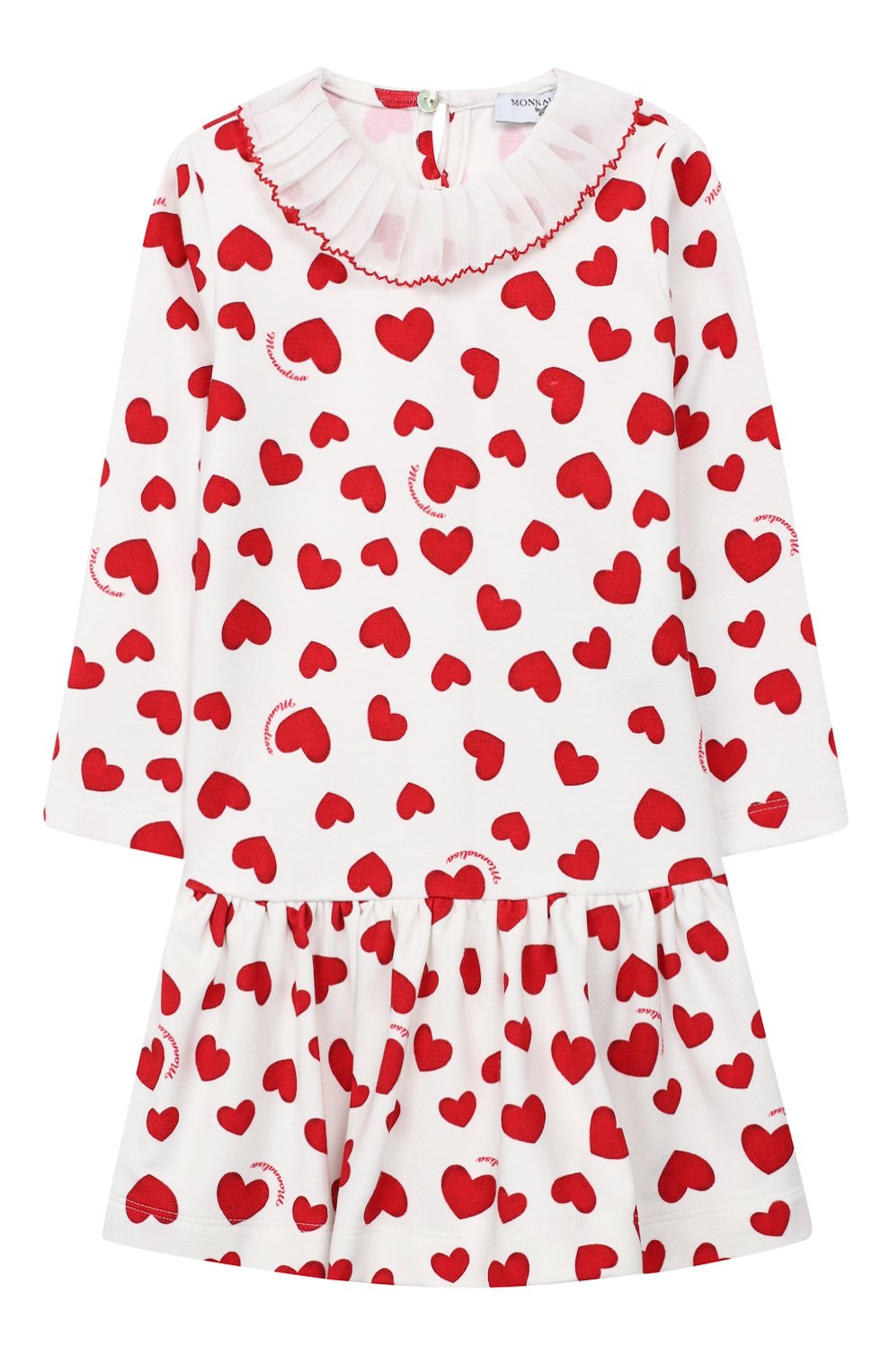 Платье MONNALISA красного цвета по цене 12550 руб., арт. 314917, фото 1 Платье MONNALISA, арт. 314917, фото 1