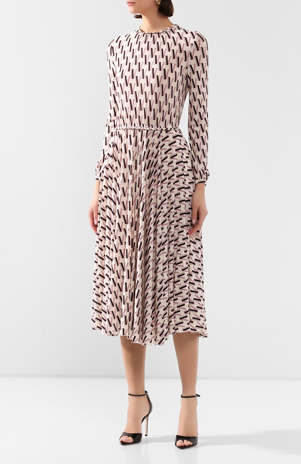 Платье из вискозы VALENTINO, арт. TB3MJ01K5AL, фото 3