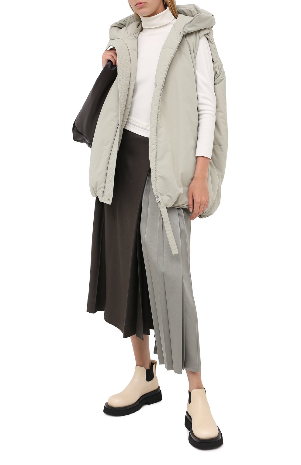 Пуховый жилет JIL SANDER, арт. JPPR441194-WR440900, фото 2