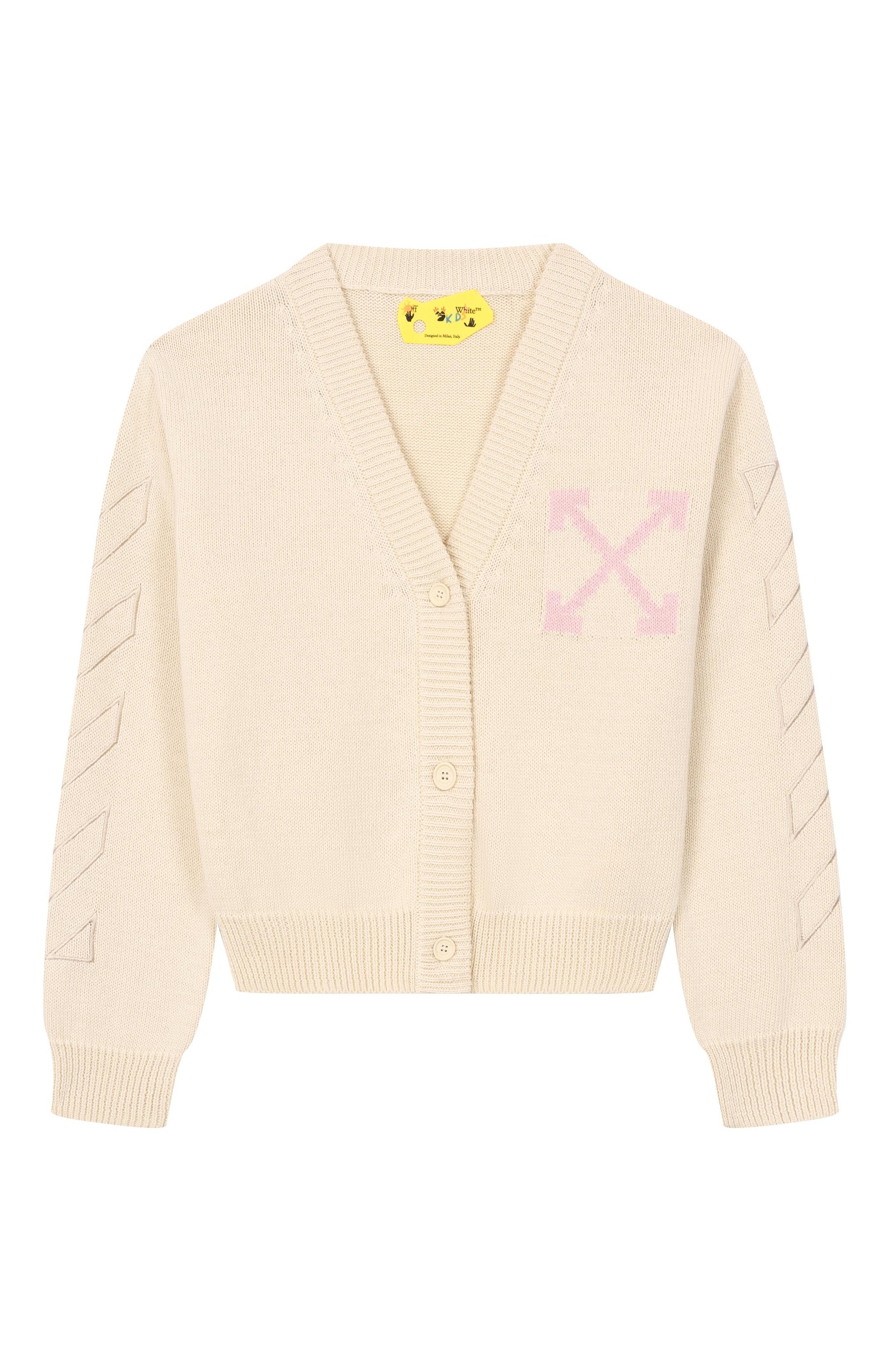 Хлопковый кардиган OFF-WHITE, арт. 0GHB002S26KNI001, фото 1