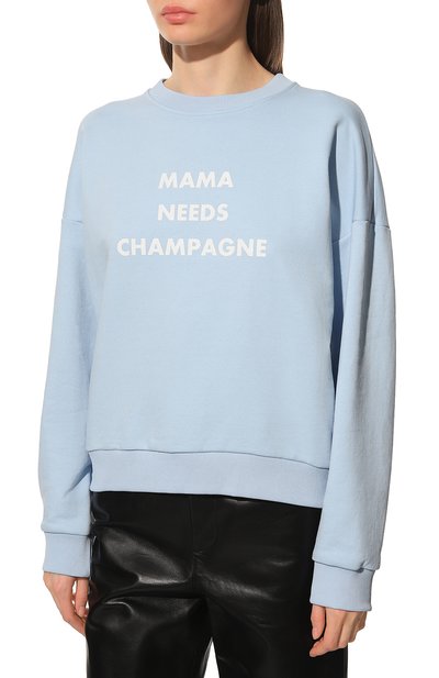 Хлопковый свитшот SEVEN LAB, арт. SW-MNC-G01 blue, фото 3