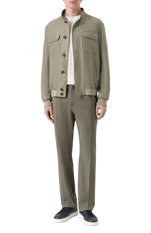 Хлопковая футболка Zilli TSR03RM0100VZIN00 Белый  TSR03RM0100VZIN00 Фото 2