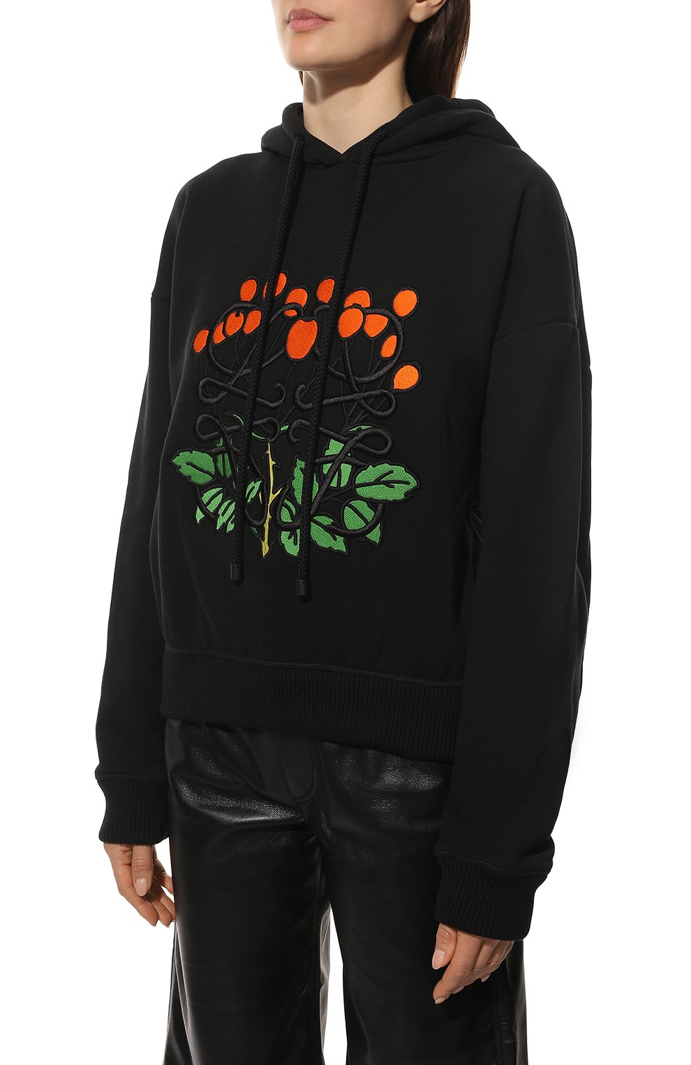 Худи herbarium LOEWE черного цвета по цене 108500 руб., арт. S800Y25X01, фото 3 Худи herbarium LOEWE, арт. S800Y25X01, фото 3